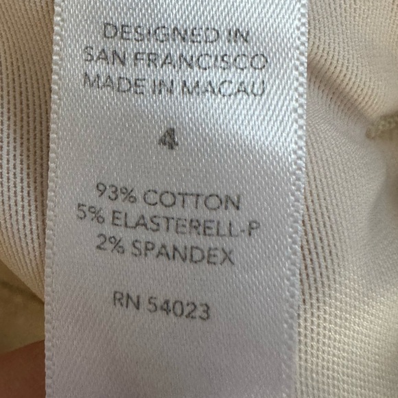 Athleta Flex Straight Cropped Jeans Size 4 - Picture 5 of 5